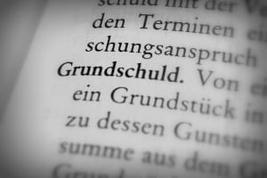 Anders als die Hypothek ist die Grundschuld nicht von der Existenz einer Forderung abhängig.