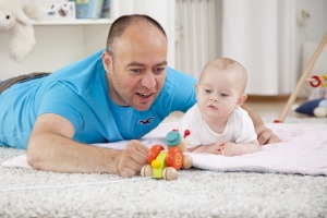 Zeiten der Kindererziehung werden bei der Grundrente berücksichtigt.