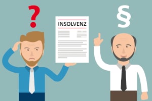 Keine Privatinsolvenz: Wer selbstständig ist, muss stattdessen Regelinsolvenz beantragen.