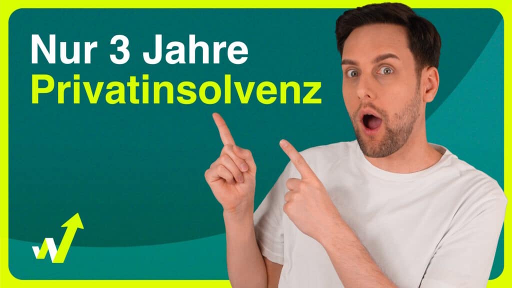 Ist eine Privatinsolvenz in 3 Jahren möglich? Mehr dazu im Video.