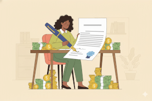 Was bedeutet Verpfändungserklärung laut Definition?