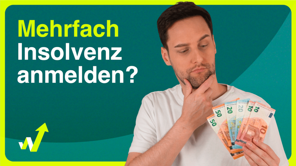 Wie oft darf man die Privatinsolvenz wiederholen und welche Regeln gelten dabei? Diese und weitere Fragen beantworten wir im Video!