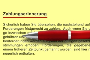 Gläubiger sind nicht verpflichtet, ihrem Schuldner eine Zahlungserinnerung vor der Mahnung zu schicken.